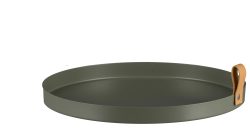 Gasper Tablett Cornelia, Metall, Moos  | Schubiger Möbel
