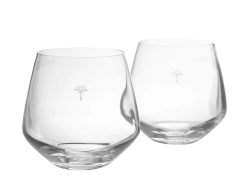 Joop Wasserglas Set à 2 Stk Single Cornflower, Weiss Matt Weiss | Schubiger Möbel