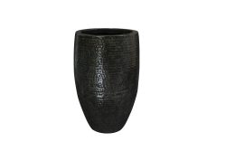 Decofinder Gefäss Thom, Metall, Schwarz H: 69 cm  | Schubiger Möbel