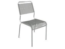 Schaffner Spaghetti-Stuhl Rigi Comfort Feuerverzinkt Grau | Schubiger Möbel