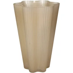 Kersten Vase Glas, Beige H: 27 cm  | Schubiger Möbel