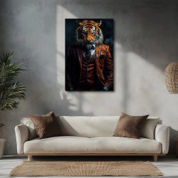 image LAND Alubild Stylish Tiger  | Schubiger Möbel