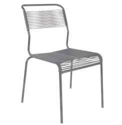 Schaffner Spaghetti-Stuhl Säntis Grau | Schubiger Möbel
