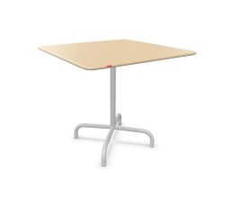 Schaffner Metall-Tisch Rigi Quadratisch Braun | Schubiger Möbel