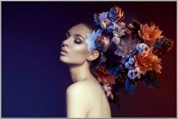 image LAND Bild mit Rahmen Flower Beauty  | Schubiger Möbel