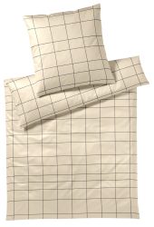 Elegante Bettwäsche Cross, Beige Beige | Schubiger Möbel