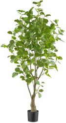 Gasper Kunstpflanzen Eukalyptus im Kunststofftopf H: 130 cm  | Schubiger Möbel