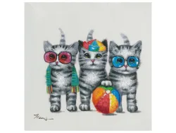 image LAND Bild Katzen Trio  | Schubiger Möbel