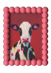 image LAND Gemälde Pink Cow  | Schubiger Möbel