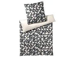Elegante Bettwäsche Studio Graphic Anthrazit  | Schubiger Möbel