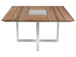 Blaser und Trösch Gartentisch Quadux Holzfarbig | Schubiger Möbel
