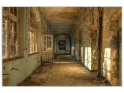 image LAND Bild mit Rahmen Lost Place Flur  | Schubiger Möbel