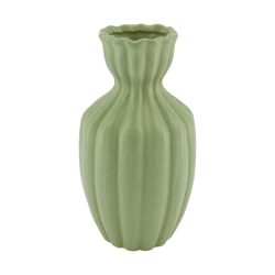 Decofinder Vase Keramik, Grün  | Schubiger Möbel