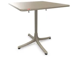 Schaffner Gartentisch Schaffhausen 70x70 cm Beige | Schubiger Möbel