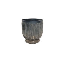 Decofinder Windlicht Neck Schwarzgelb  | Schubiger Möbel