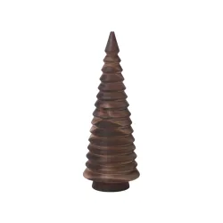 Decofinder Figur Weihnachtsbaum, Dunkelbraun H: 15 cm  | Schubiger Möbel