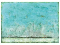 image LAND Bild Abstrakt Türkis  | Schubiger Möbel
