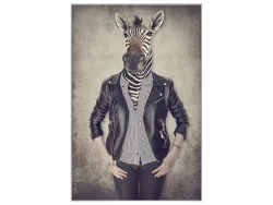 image LAND Bild mit Rahmen Zebra Gentleman  | Schubiger Möbel