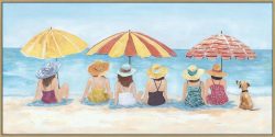 image LAND Gemälde Damen am Strand  | Schubiger Möbel