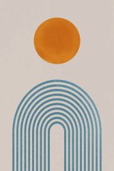image LAND Canvas Orange Dot  | Schubiger Möbel
