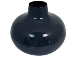 Kaheku Vase Morelia Grau H: 18 cm  | Schubiger Möbel