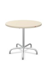 Schaffner Metall-Tisch Rigi Rund Feuerverzinkt Beige | Schubiger Möbel