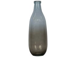 Decofinder Flasche Glas Dunkelgrün H: 40 cm  | Schubiger Möbel