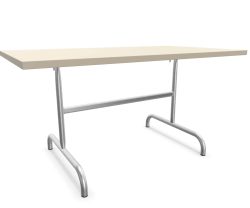 Schaffner Metall-Tisch Säntis Feuerverzinkt Beige | Schubiger Möbel