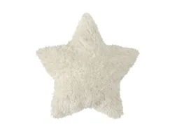 Decofinder Zierkissen Stern, Creme, H:45 cm Beige | Schubiger Möbel