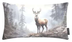 Magma Kissenhülle Forest Animals, Hirsch 30x50 cm  | Schubiger Möbel