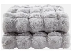 Eskitex AG Plaid Cloud  150x200 cm Grau | Schubiger Möbel