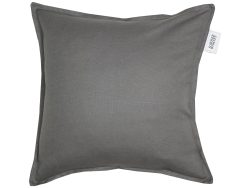 Stoeckel & Grimmler Kissenhülle Lino, Anthrazit 38x38 cm  | Schubiger Möbel