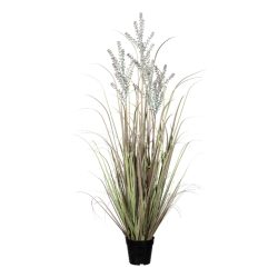 Gasper Kunstpflanzen Ziergras Rosa im Topf H: 125 cm  | Schubiger Möbel