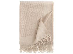 Stoeckel & Grimmler Plaid A-Nobile Sand 130x130 cm  | Schubiger Möbel