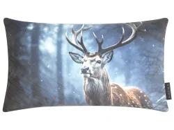 Magma Kissenhülle Forest Animals, Hirsch 30x50 cm  | Schubiger Möbel