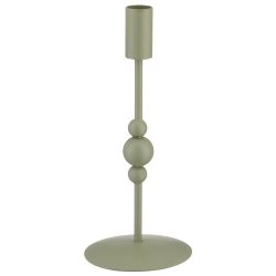 Gasper Kerzenständer Bobbels, Metall, Jade  | Schubiger Möbel