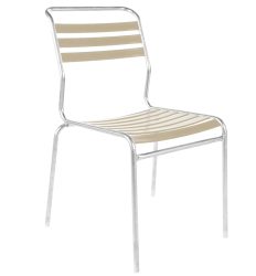 Schaffner Lättli-Stuhl Säntis Feuerverzinkt Beige | Schubiger Möbel