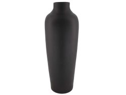 Decofinder Vase Keramik Schwarz H: 14 cm  | Schubiger Möbel