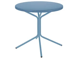 Schaffner Metall-Bistrotisch Pix Rund Blau | Schubiger Möbel