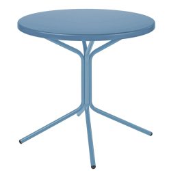 Schaffner Metall-Bistrotisch Pix Rund Blau | Schubiger Möbel