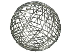 Gilde Dekokugel Eisen D: 11 cm Grau | Schubiger Möbel