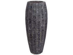 Decofinder Bodenvase Keramik Antikblau T: 125 cm  | Schubiger Möbel