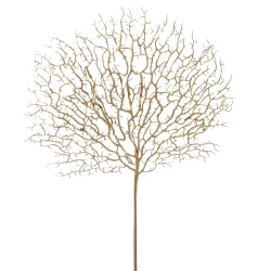 Edg Kunstblumen Koralle Gold H: 77 cm  | Schubiger Möbel
