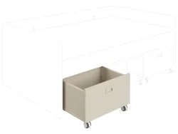 Paidi Rollbox Kojenbett Tiago Beige | Schubiger Möbel