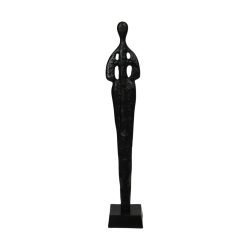 Decofinder Figur Statue, Schwarz  | Schubiger Möbel