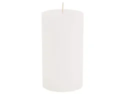 Kaheku Kerze Weiss 18 cm Weiss | Schubiger Möbel