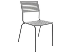 Schaffner Gartenstuhl Lamello Grau | Schubiger Möbel
