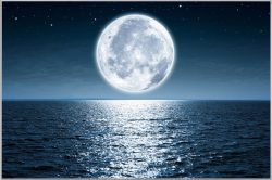 image LAND Bild mit Rahmen Vollmond  | Schubiger Möbel