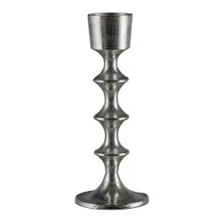 Gasper Kerzenständer Lupos, Silber H: 37 cm  | Schubiger Möbel