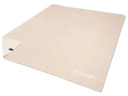 Biederlack Plaid Uni-Doubleface, Chateau-Natur 150x200 cm Beige | Schubiger Möbel